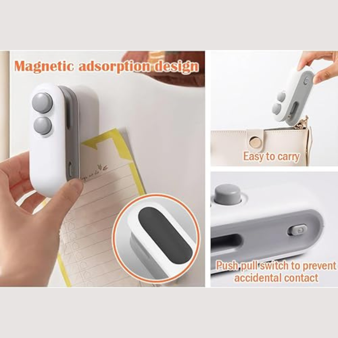 Sellador de bolsas portatil