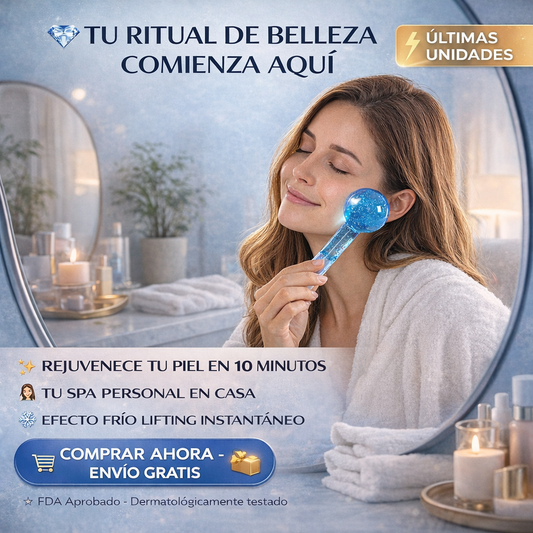 Esfera de cristal masajeador