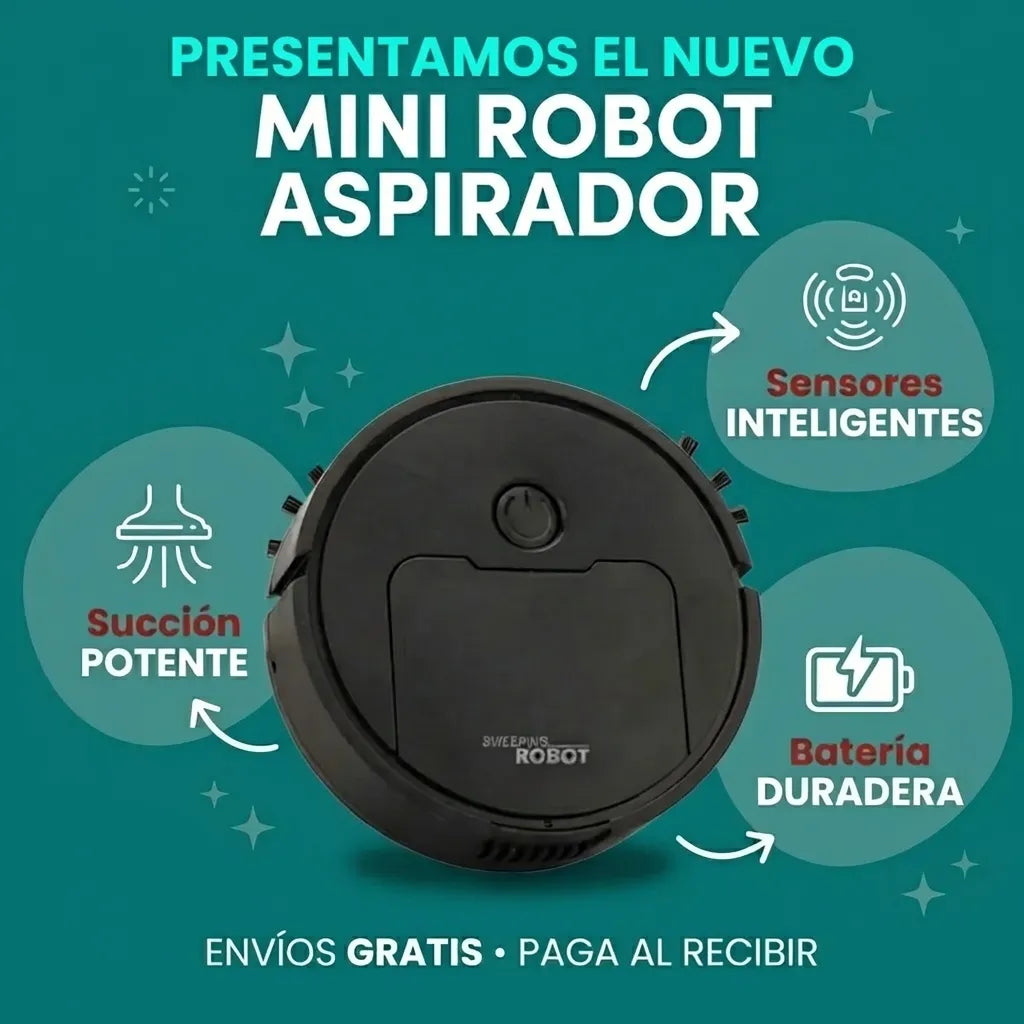 Mini Robot Aspirador Vacuum Cleaner