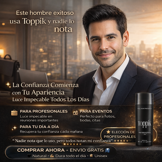 FIBRA CAPILAR TOPPIK.