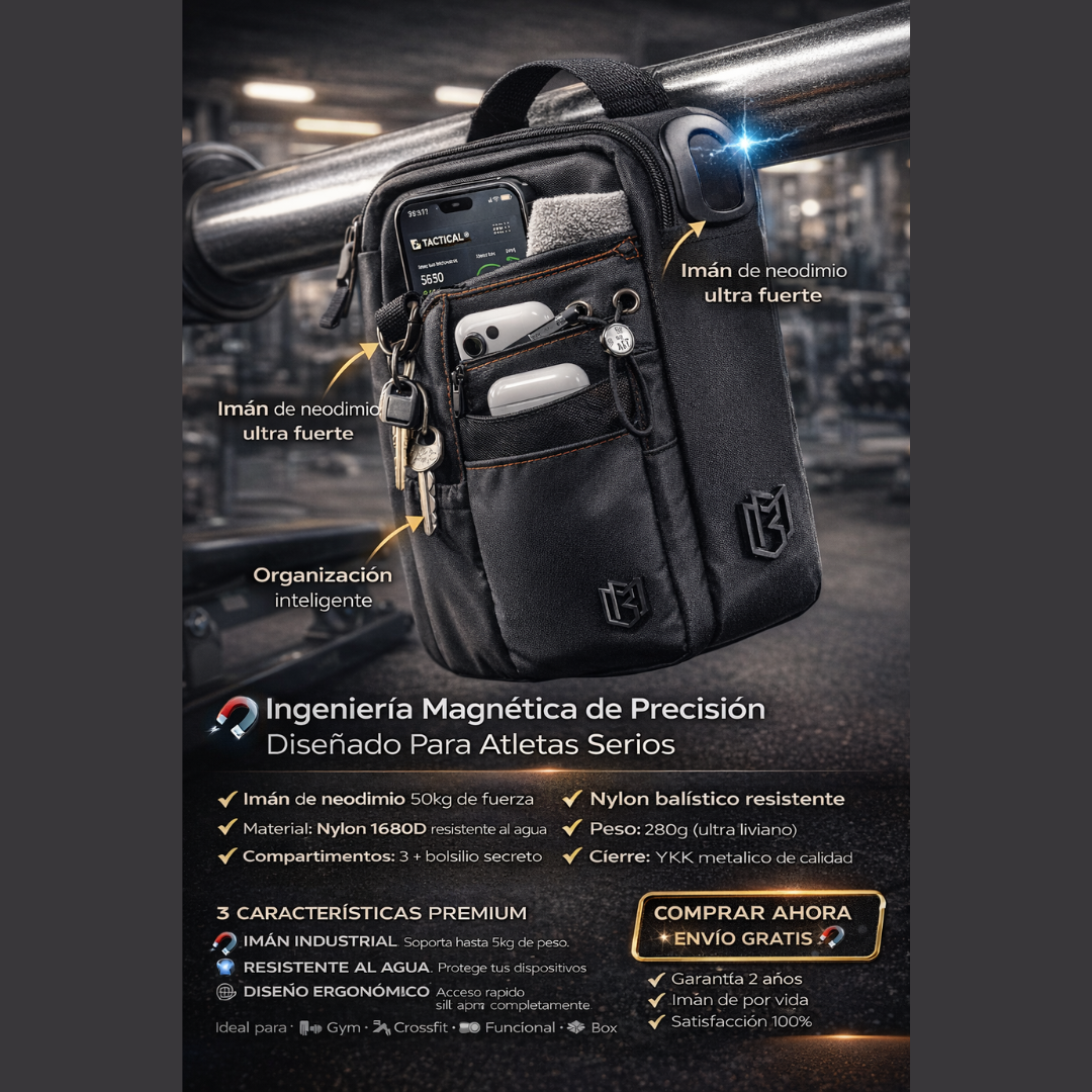 Bolso Magnético para GYM