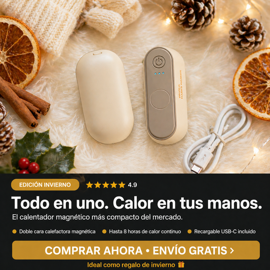 Calentador de manos magnéticos