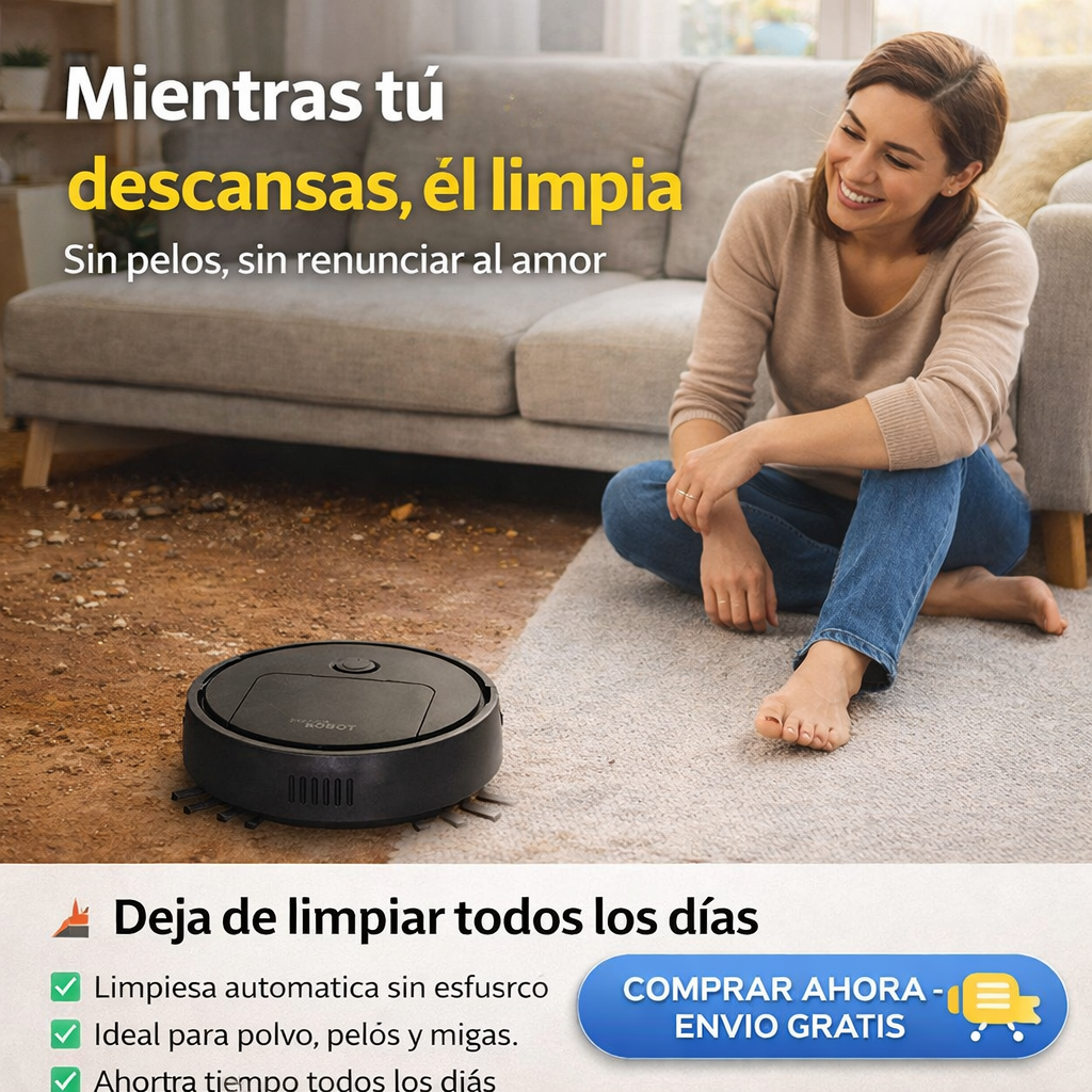 Mini Robot Aspirador Vacuum Cleaner