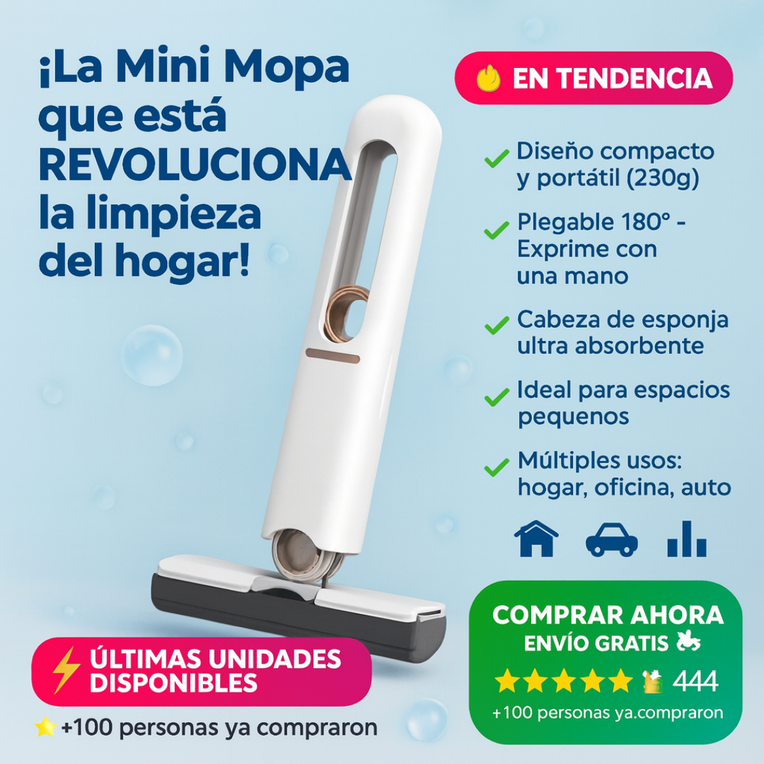 MINI MOPA - ESCURIDOR PORTATIL