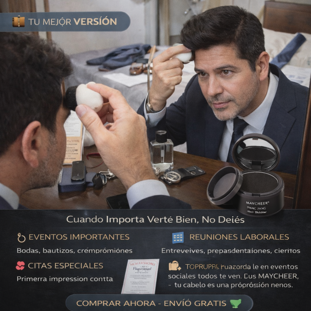 Polvo Capilar Negro Maycheer