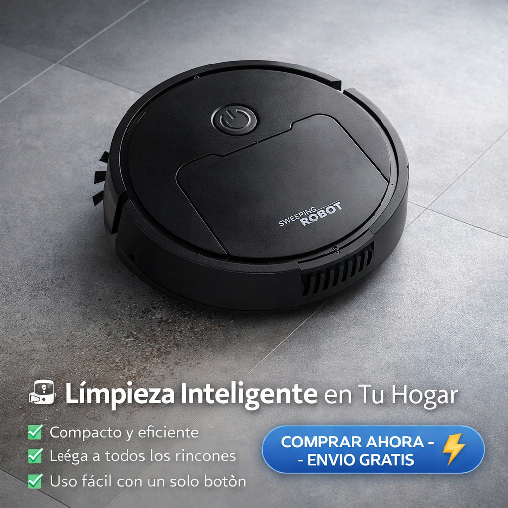 Mini Robot Aspirador Vacuum Cleaner