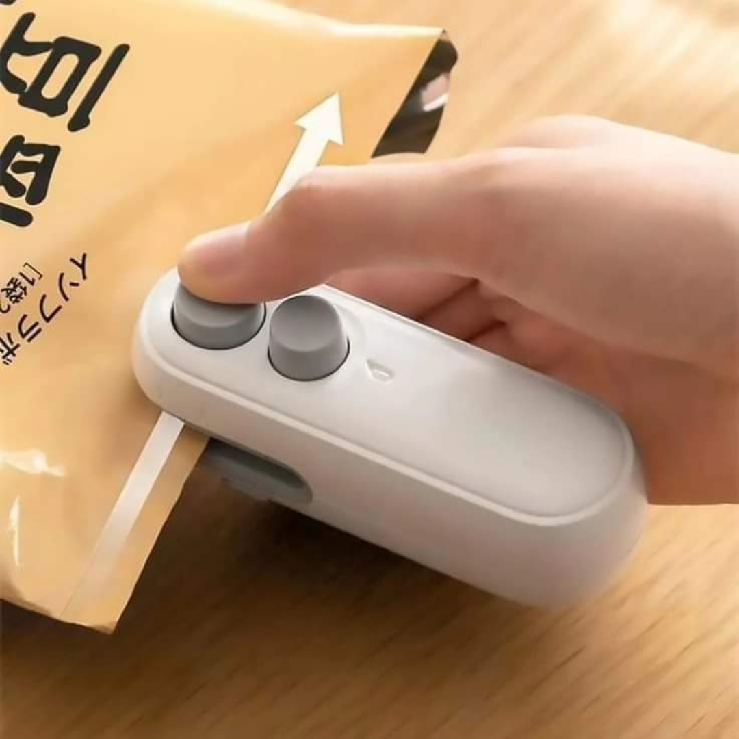 Sellador de bolsas portatil